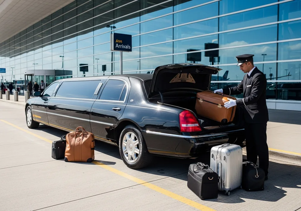 Airport limousine transfer