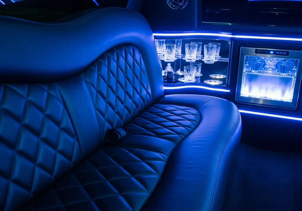Limousine party interior